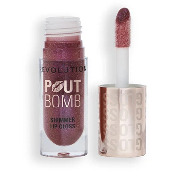 Блеск для губ Makeup Revolution Pout Bomb Shimmer Glimmer Nude