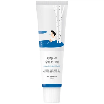 Увлажняющий солнцезащитный крем Round Lab Birch Juice SPF 50, 50 мл