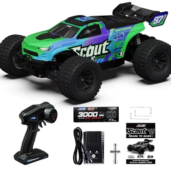 Радіокерована модель JIUSI Scout SC10 4WD Brushless RTR, Зелений