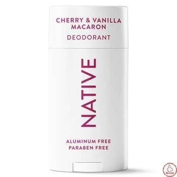 Органічний дезодорант Native Deodorant з ароматом вишні та ванільного макаруна унісекс 75 гр без алюмінію та без спирту