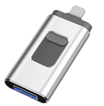 USB-накопичувач 2 в 1, флешка USB 3.2 + Lightning флешка накопичувач, 64Gb