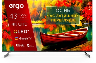 Телевизор Ergo QLED 43" 43JUQ7555