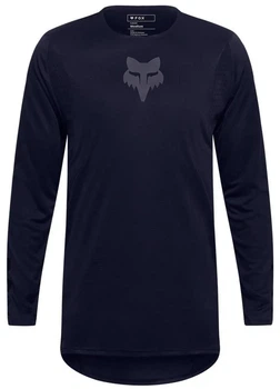 Джерси мотокроссовое Fox Flexair Jersey Blackout черное, размер XL