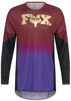 Джерси мотокроссовое Fox 360 Jersey Drip рыжее, размер L