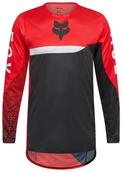 Джерси мотокроссовое Fox Flexair Jersey Fracture красное, размер M