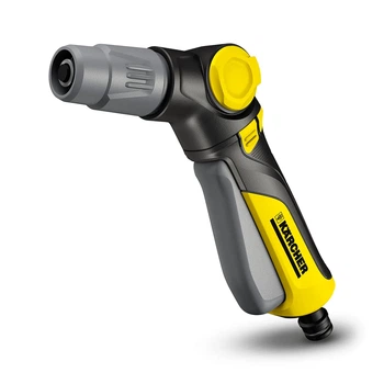 Ручной ороситель Karcher "Plus", пистолетного типа, с поворотной рукояткой, настройкой давления воды и формой струи