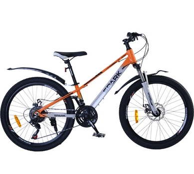 Велосипед AL 24" Spark AERO Disk рама 11" жовтогарячий із сірим (239179)