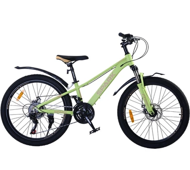 Велосипед AL 24" Spark AERO Disk рама 11" салатовий (239176)