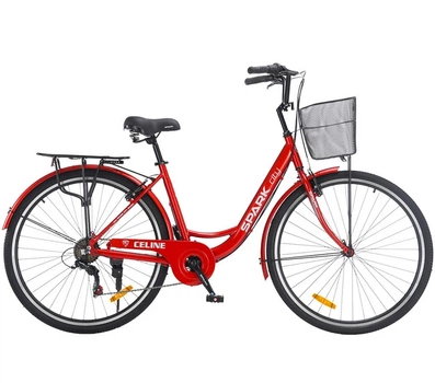Велосипед AL 28" Spark CITY CELINE рама 18" червоний (239984)