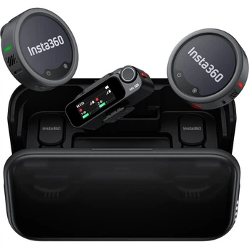 Мікрофонна радіосистема Insta360 Mic Pro (2 TX + 1 RX) (MIC PRO01-MCA10)