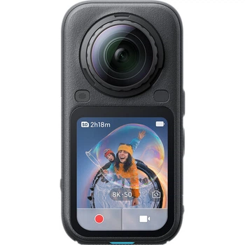 Экшн-камера Insta360 X6 Standard Bundle - Midnight Black (CINSABXA-X601)