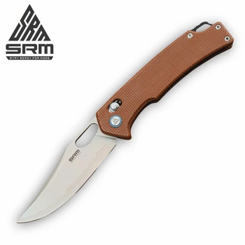 Ніж Складаний SRM Retreiver 9203-MN2 (Laminated 140Cr, Micarta)