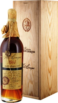 Арманьяк Bas Armagnac Baron Gaston Legrand 1943 0.7 л 40% в подарунковій упаковці (3557755154313)