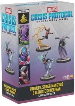 Dodatek do gry Fantasy Flight Games Marvel Crisis Protocol Prowler Spider-Man 2099 & Ultimate Spider-Man (841333131784)