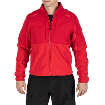 Куртка тактическая флисовая 5.11 Tactical Fleece 2.0 2XL Range Red