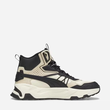 Ботинки мужские Puma Trinity Mid Hybrid L 393985-05 46 (11UK) Черные, бежевые (4099684648697)