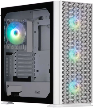 Корпус 2E Gaming белый Large Mid Tower ARGB 3x140мм 1x120мм 2xUSB3.0 1xUSBType-C