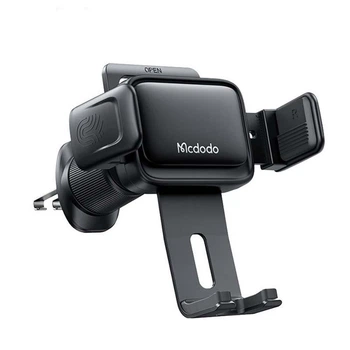 Автодержатель для телефона Mcdodo CM-2121 на дефлектор 4.7-6.7", поворот 360°, механическая фиксация, Black