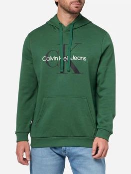 Худи утепленное мужское Calvin Klein 906554683 XL Зеленое (1162563586)