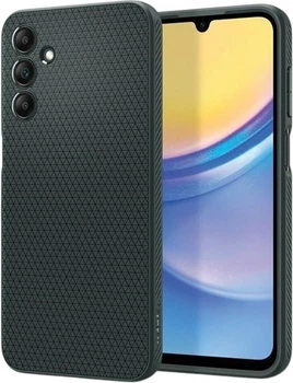 Etui na smartfon Samsung Galaxy A15 4G/5G Spigen Liquid Air Abyss Green (ACS07247)