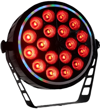 Reflektor sceniczny Light4Me RING PAR 18 RGBW