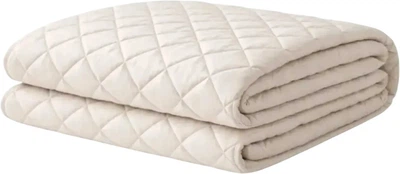 Ковдра U-tek Літня Полуторна Євро 155х215 см Sateen Lux Viscose бежева (KLSL-V155215)