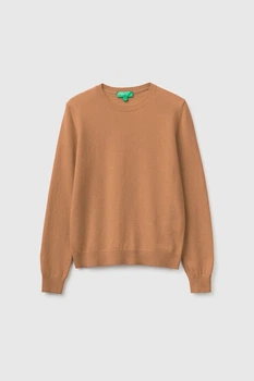 Светр Benetton 46(L) Коричневий (158115)