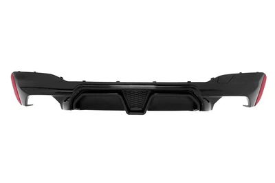Дифузор заднього бампера CS-Style (для M-Sport/M5 F90, ABS) для BMW 5 серія G30/G31 2017-2023 рр