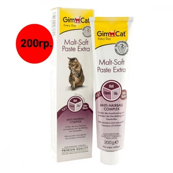 200gr Malt-soft Gimcat Extra Паста для виведення шерсті та поліпшення моторики шлунка 200 г