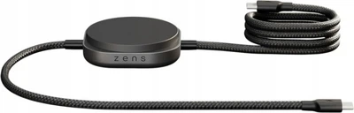 Комплект заряджання Zens Charging Cable USB-C–USB-C Pro 2 Qi2 140W + 15W Чорний (8720618634764)
