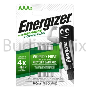 Акумулятор ENERGIZER Pre-Ch Power Plus ААА 700mAh 2 шт