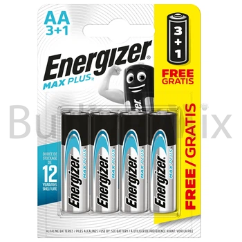 Батарейки ENERGIZER AA Max Plus лужні 3+1 шт