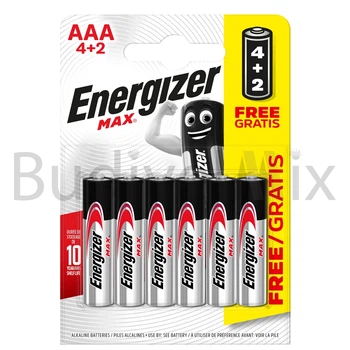 Батарейки ENERGIZER AAA Max лужні 4+2 шт