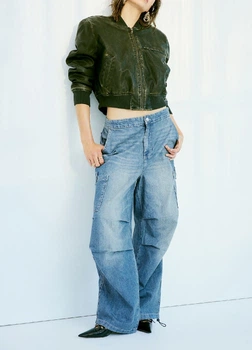 Штани H&M 18441 Синій XL (1203)