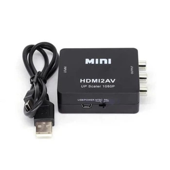 Переходник HDMI (F) - 3xRCA (F), Extradigital 000357386