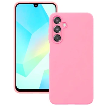 Чехол Fiji Full Soft Premium для Samsung Galaxy A16 4G / 5G (A165 / A166) противоударный бампер с микрофиброй Pink