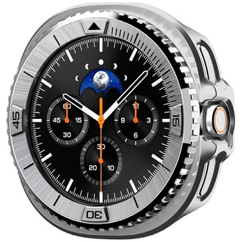 Etui Spigen Bezel Tune Pro Pilot do Samsung Galaxy Watch 8 Classic 46mm Silver (8800283311495)