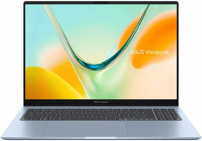 Ноутбук ASUS Vivobook S16 (S5608QA-U3222W), Qualcomm Snapdragon X X1-26-101 / 16" / OLED / RAM 16 ГБ LPDDR5X / SSD 256 ГБ / Qualcomm Adreno / Windows 11 Home / Синій