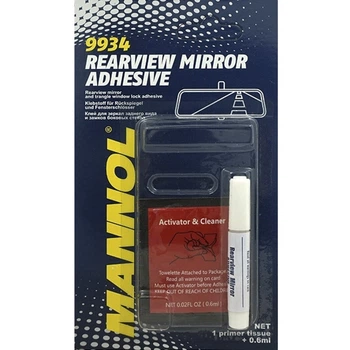 Клей Mannol 9934 Rearview Mirror Adhesive (0,6+0,6мл) скрепление зеркал заднего вида set