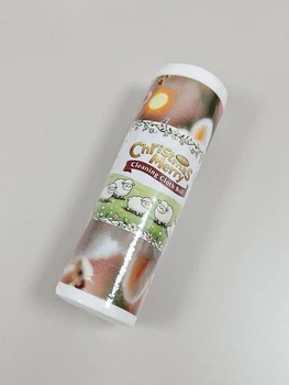 Полотенце отрывное в рулоне из микрофибры 25*25 см Merry Christmas