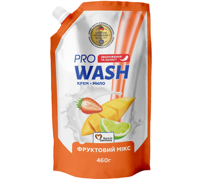 Рідке мило Pro Wash змінний пакет Фруктовий Мікс 460 г (4262396140258)