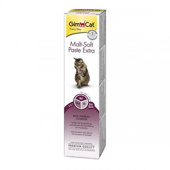 Паста для котів GimCat Malt-Soft Extra для виведення шерсті, 20 г