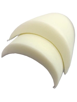 Подплечники для вшивного рукава 17-18 мм белые