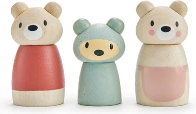 Набір фігурок Tender Leaf Toys Ведмедики 10 см 3 шт TL8384 (191856083849)