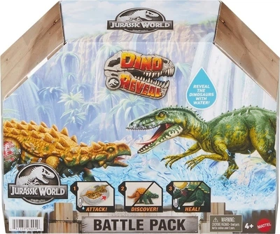 Набір фігурок Mattel Jurassic World Dino Reval Battle 2 шт JDC59 JDC63 (194735280940)