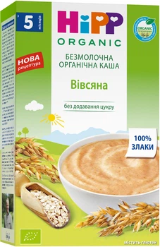 Органічна Каша HiPP Безмолочна Вівсяна з 4 місяців 200 г (9062300000778)