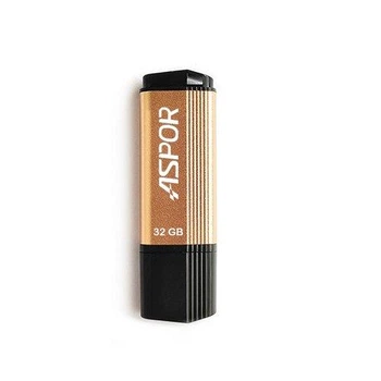 USB флешка Aspor AR121 32 ГБ золотая (985014)