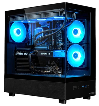Системный блок CompX NC_0090 (RX 9060 XT 16 Гб, Ryzen 5 7500F, DDR5 32 Гб, SSD 500 ГБ.)