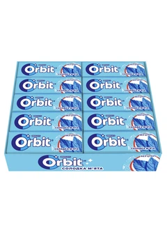 Жувальна гумка Orbit Солодка мʼята 14 г*30 шт