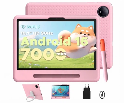 Дитячий планшет Pockam P10 Kid 10.1" (Android 16, 32 ГБ RAM, 64 ГБ ROM, 90 Гц, Junior Pro Set)